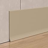 Peel and Stick Baseboard Trim, 6 Inch Rubber