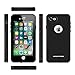 ImpactStrong iPhone 7/8 Waterproof Case [FingerPrint ID Compatible] Slim Full Body Protection for Apple iPhone 7 and iPhone 8 (4.7 inch) - Black