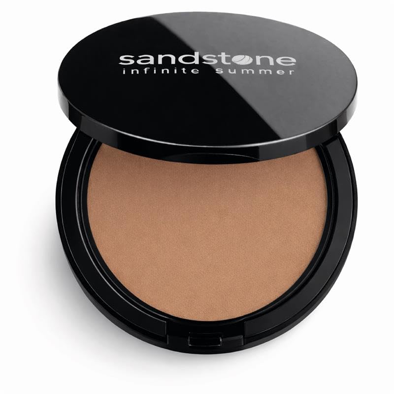 Sandstone Scandinavia Infinite Summer Matte Bronzer – Hypoallergenic, Fragrance-Free & Vegan – Suitable for Sensitive Skin – Buildable & Blendable