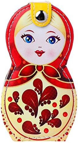 Molog Russian Doll Manicure Tool Kit Nail Care Cutter Cute Nail Clipper 6 in 1 Set