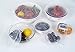 Silicone Stretch Lids 6 Pack Different Size FDA Approved Stretchable Food Covers for Cups, Pots, Can,bowls,Dishes,Mugs,Jars (Clear)