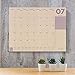 Kraft Color Themed Large Desk Pad Monthly 2019 - 2020 Calendar: July 2019 - June 2020 (Academic Year Desktop Calendar, Planning Blotter)