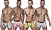 PINKHERO Men's Prints Stamped Boxer Briefs Underwear L (pack of 4)