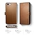 Spigen Wallet S iPhone 7 Plus Case with Foldable Cover and Kickstand Feature for iPhone 7 Plus 2016 - Brown