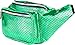 SoJourner Mermaid Rave Fanny Pack - Packs for festival women, men | Cute Fashion Waist Bag Belt Bags (Holographic Green)