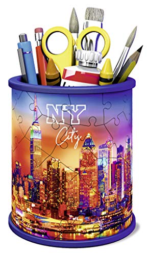 Ravensburger 3D Puzzle 11201 - Utensilo Skyline - 54 Teile - Stiftehalter für New York Fans ab 6 Jahren, Schreibtisch-Organizer für Kinder – Bild 3