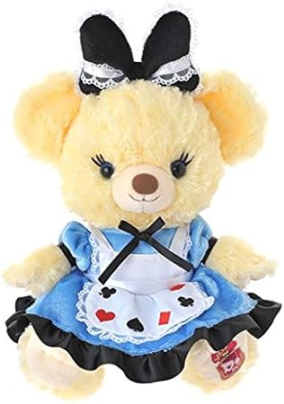 Amazon ディズニー公式 Unibearsity ユニベアシティ ぬいぐるみ 専用 コスチューム アリス ブルー S Disney ユニベア 着せ替え アリス イン ワンダーランド グッズ 正規品 おもちゃ おもちゃ