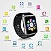 IRONLINK Smartwatch GT08 Bluetooth Smart Watch Phone with Sim Card Solt anti-lost Call reminder Phone Mate (Black)