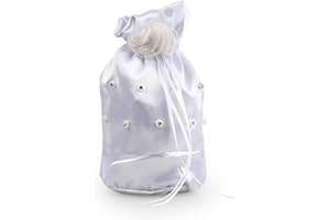BESTOYARD Wedding Bags Satin Money Bag Bridal Bridesmaid Dolly Bag Handbag