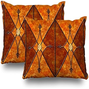 Amazon Com Soopat Decorative Pillows Covers 18 X18 Set Of 2 Two