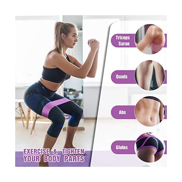 FITFORT-Resistance-Bands-Set-MenWomen-3-Packs-Exercise-Bands-for-Legs-Butt-Non-Slip-Workout-Bands-Booty-Bands-With-3-Resistance-Levels-Ideal-for-SquatsGlute-BridgeLungesPilates-and-Yoga FITFORT Resistance Bands Set Men/Women (3 Packs), Exercise Bands for Legs & Butt, Non-Slip Workout Bands Booty Bands With 3 Resistance Levels, Ideal for Squats/Glute Bridge/Lunges/Pilates and Yoga