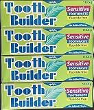Squigle Tooth Builder Sensitive Toothpaste 4 Oz - 4 Pack