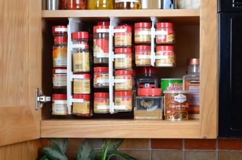 SpiceStor Organizer Spice Rack 20 Clip, 10" x 5"
