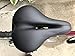 Champion Gel Bike Saddle - Dual Spring Designed Suspension Artificial Leather Bike Seat Bicycle Saddle (Black)