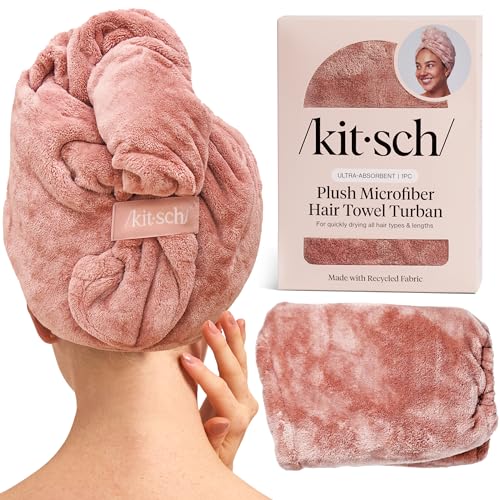Kitsch XL Microfiber Hair Towel Wrap
