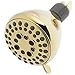Delta Faucet 5-Spray Touch-Clean Shower Head, Polished Brass 75555PB