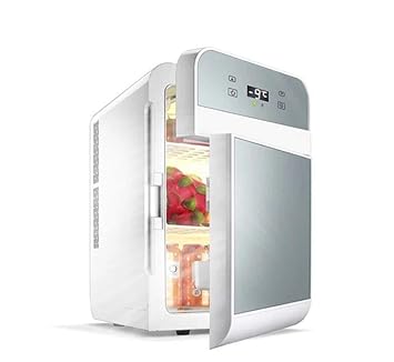 KKDWJ 20L Mini Puerta Doble Refrigerador Compacto Portátil ...