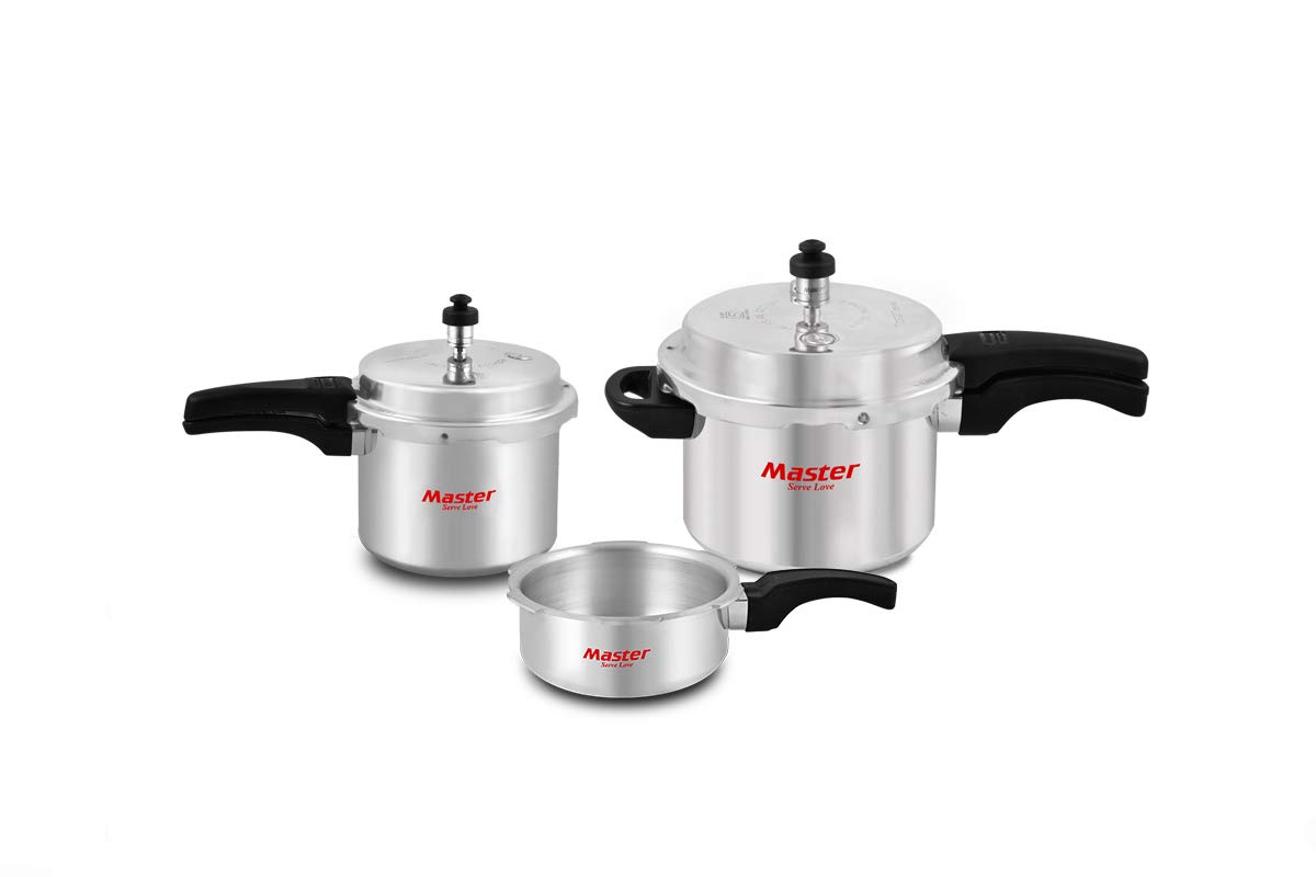 Buy Master Family Pressure Cooker Combo Pack of 2L, 3L and 5L