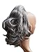 Sweet Short Curly Pony Tail Hair Extension, (Claw Grip) (23 Salt and Pepper Mix) Synthetic