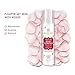 Rose Water Spray 8 oz, MagiForet Rose Water Toner Spray, 100% Organic Distilled Rose Hydrosol Therapeutic Grade Rose Water for Face Hair Acne Rosewater Facial Spray Alcohol Free with Face Mask