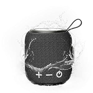 SPGOOD Bluetooth Speaker M7, TIEFBASS, 360° Sound Bluetooth Speaker V5.0 met draadloze koppeling, 10 meter Bluetooth…
