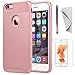 iPhone 6 Plus/6s Plus case KXLY 2 in 1 Hybrid Heavy Duty Shockproof Protective Cover Hard PC Rugged Soft TPU Bumper Dual Layer+Screen Protector+Stylus[Light Rose Gold]