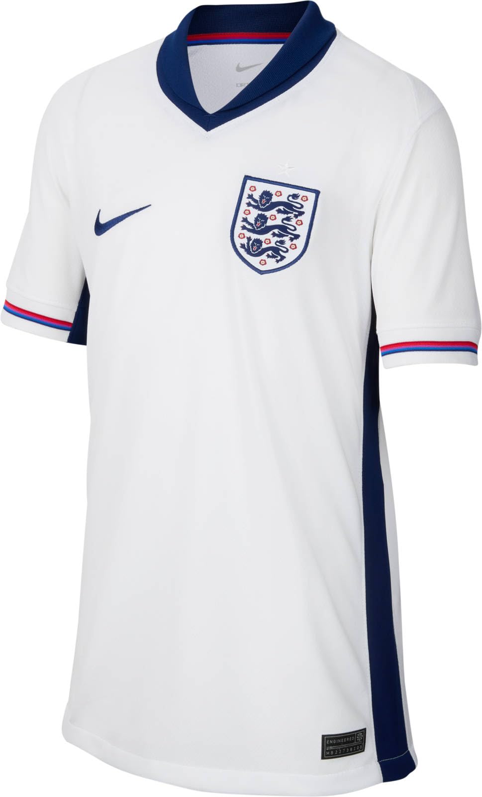 Nike Df Stad T-Shirt White/Blue Void 10/12 Years