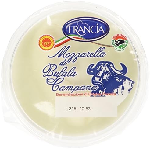 Francia Mozzarella Di Bufala Campana 125g Amazon It Alimentari E Cura Della Casa