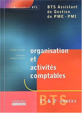 Organisation et activités comptables