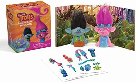 Trolls: Poppy and Branch Finger Puppets (RP Minis)