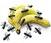 Ant Toy Picnic Decoration Large Ant Queen Soft Toy Plastic Fake Bug Prank Gag Practical Joke Toys Black 50 Pack