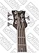 Dean Acoustic-Electric Bass Cutaway 5 String Satin Finish