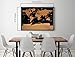 Scratch Off World Map With Clip on Camera Lens for Phone, Scratch off Tool, Microfiber Cloth, and Travel EBook|Detailed Cartographic Poster, Glossy Finish, Easy To Scratch & Wall Hang|32in x 23in