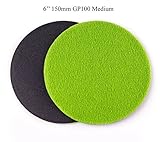 GP13603 GP-PRO100 MEDIUM Grade Sanding Disc for Glass, Silicon Carbide Abrasive Disc / 6-Inch (Pack of 10)