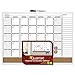 Quartet Dry Erase Board / Cork Board, Calendar Board, Magnetic, 17