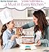 Apron Heroes - ForeverSmooth, Cake Turntable, W/Stand, Break Smoother Rotating Frosting, Baking Tools, Cake Leveler & Slicer, Cake Boards, Offset Spatula, & Icing Bench Scraper, 12 Inch, White