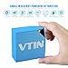VTIN Mini Bluetooth Speaker, IPX5 Waterproof Speaker with 16H Playtime, HD Stereo Sound, Built-in Mic, Support TF Card, Portable Bluetooth Speaker Suit for Travel, Car, Room, Office