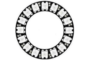 WS2812b Led Ring Addressable 8/16/24/35/45Leds 5050 RGB Led Diode Ring Color IC Built-in LED (16LED)
