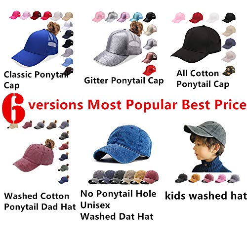 2 NeuFashion+Ponycap+Ponytail+Adjustable+Baseball