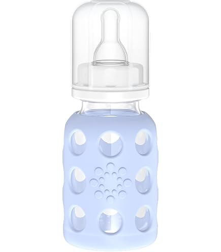 Amazon.com : Lifefactory 4-Ounce BPA-Free Glass Baby Bottle with