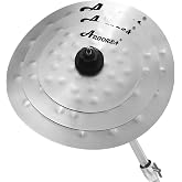 Arborea Smack Stack Cymbal Pack 11"13"15" 3Piece Effect Sound Silver Hero Clap Stack Drum Cymbals for Practice
