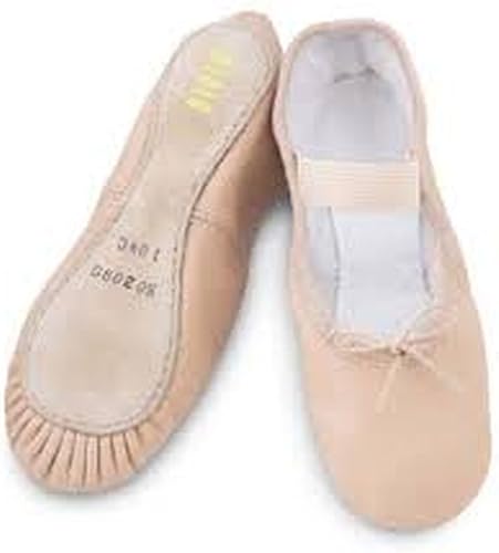 pink leather ballet shoes