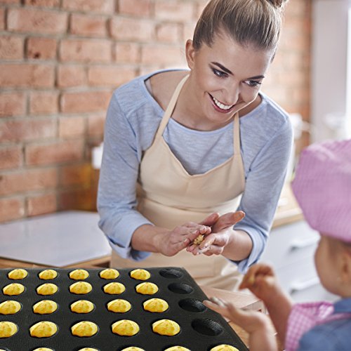Bluedrop Silicone Bread Form Round Shape Bread Tray Perforated Bakery Molds Mini Hamburger - Thumbnail 4