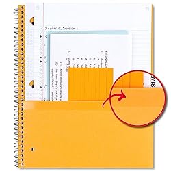 Five Star Spiral Notebook + Study App, 2