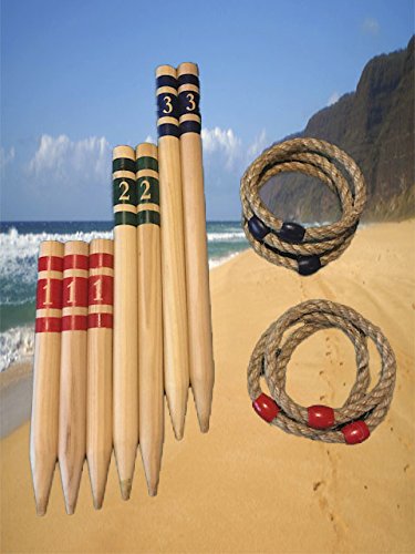 Quoits Outdoor Ring Toss Game Set, By Dondor