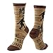 Womens Crew Dress Socks Cotton Color Casual All Seasons Cute Funny 1Pack (do not feed bigfoot,PLEASE DO NOT FEED THE SASQUATCH 1 Pair)
