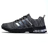 Topteck Men's Breathable Knit Athletic Shoes Women Solf Lightweight Running Sneskers Outdoor Workout Gym Tennis Fashion