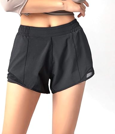 Womens gym shorts with liner Clearance