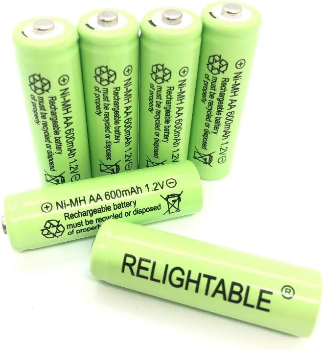 The Best Relightable Aa 600Mah Batteries For Solar Garden Lights Home