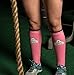 Bear Grips:Shin Guard Sleeves, Padded 5mm shin Protection for Rope climbs, Box Jumps, Dead Lifts,Olympic Lifts, Weight Lifting, OCR,Bike,Run (Black, Pink, neon, XS - XL, Single or Pair of Sleeves)